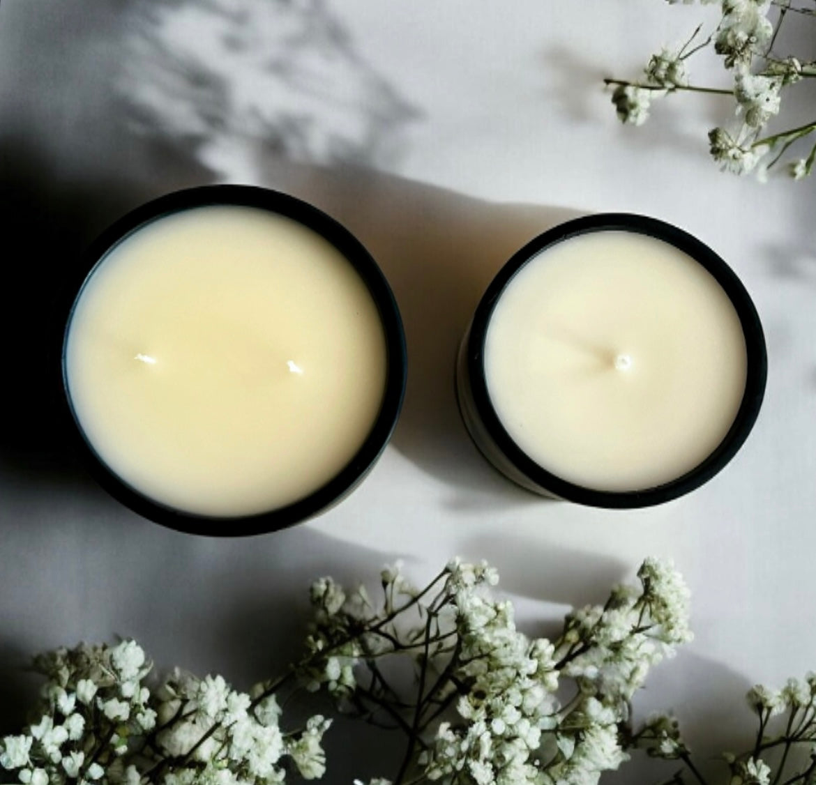 Luxe Black set (2 candles)