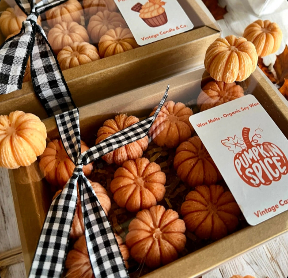 Pumpkins wax melts set