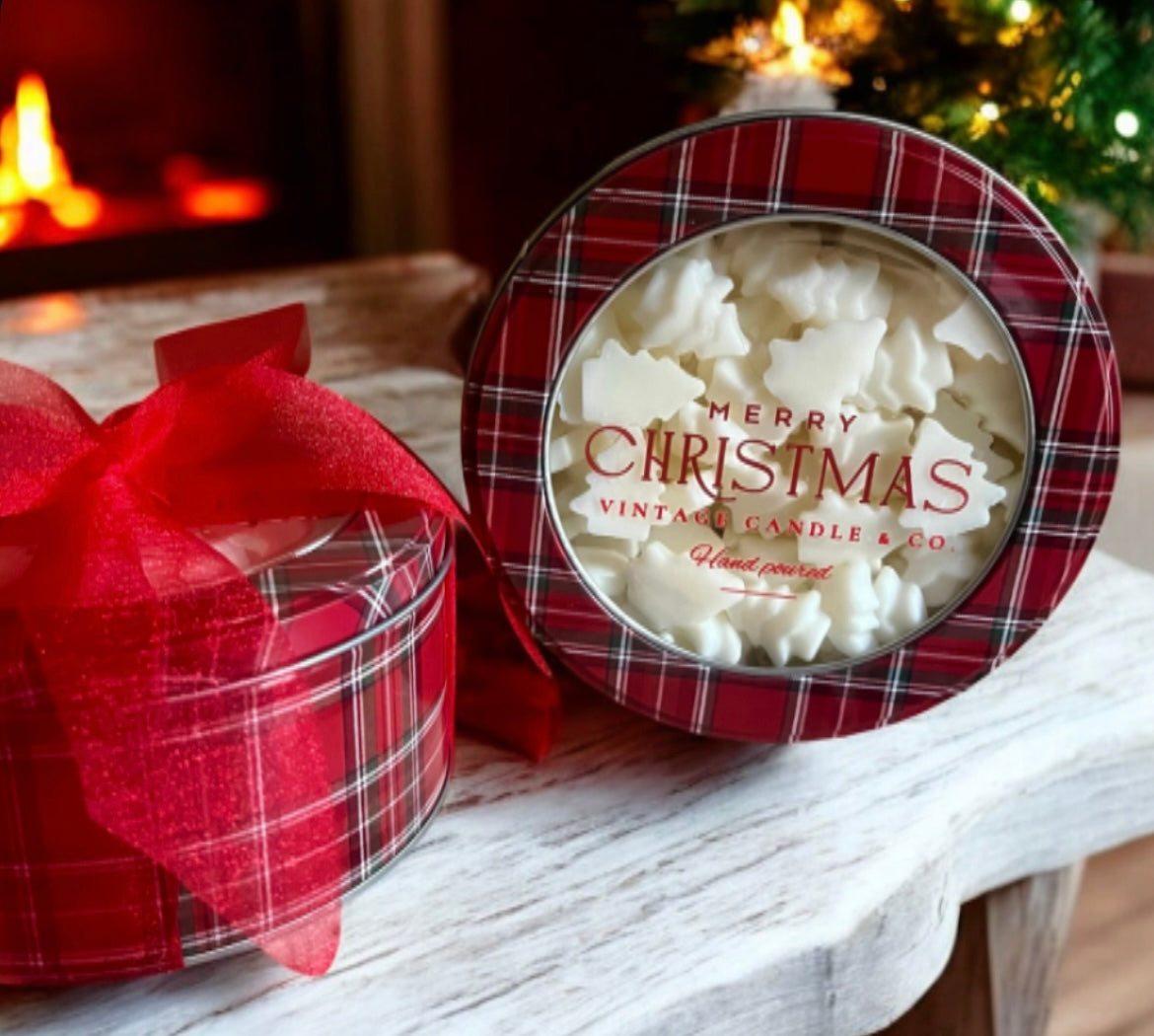 Christmas trees wax melts set