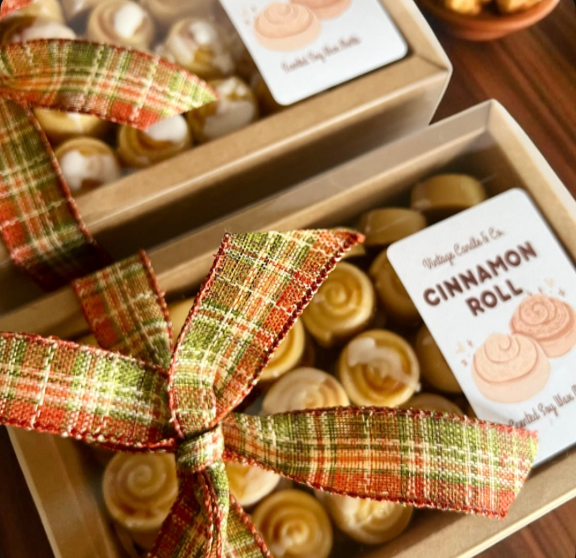 Cinnamon rolls wax melts set