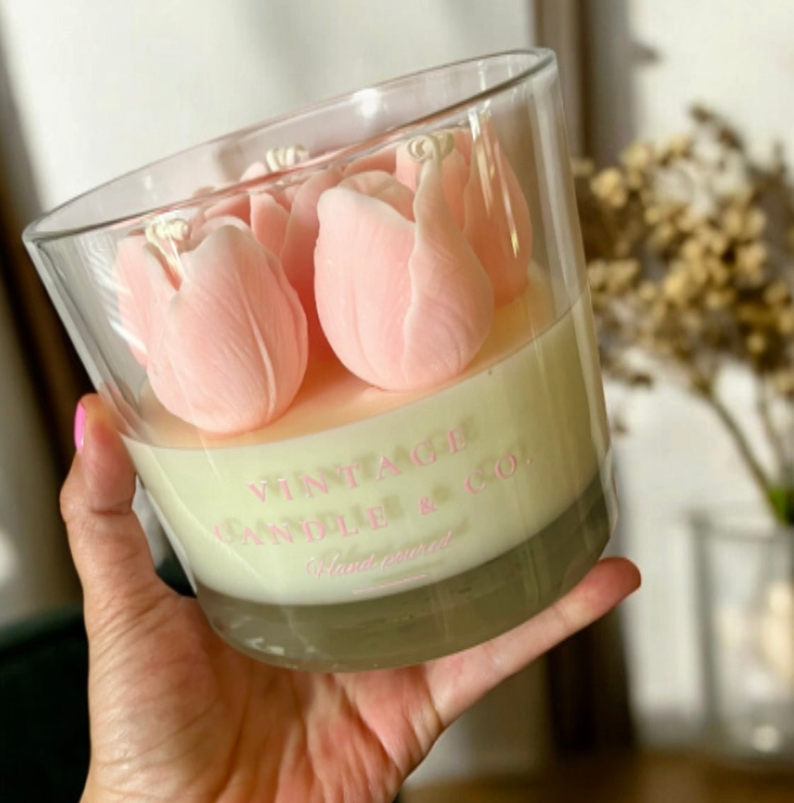 Pink tulips