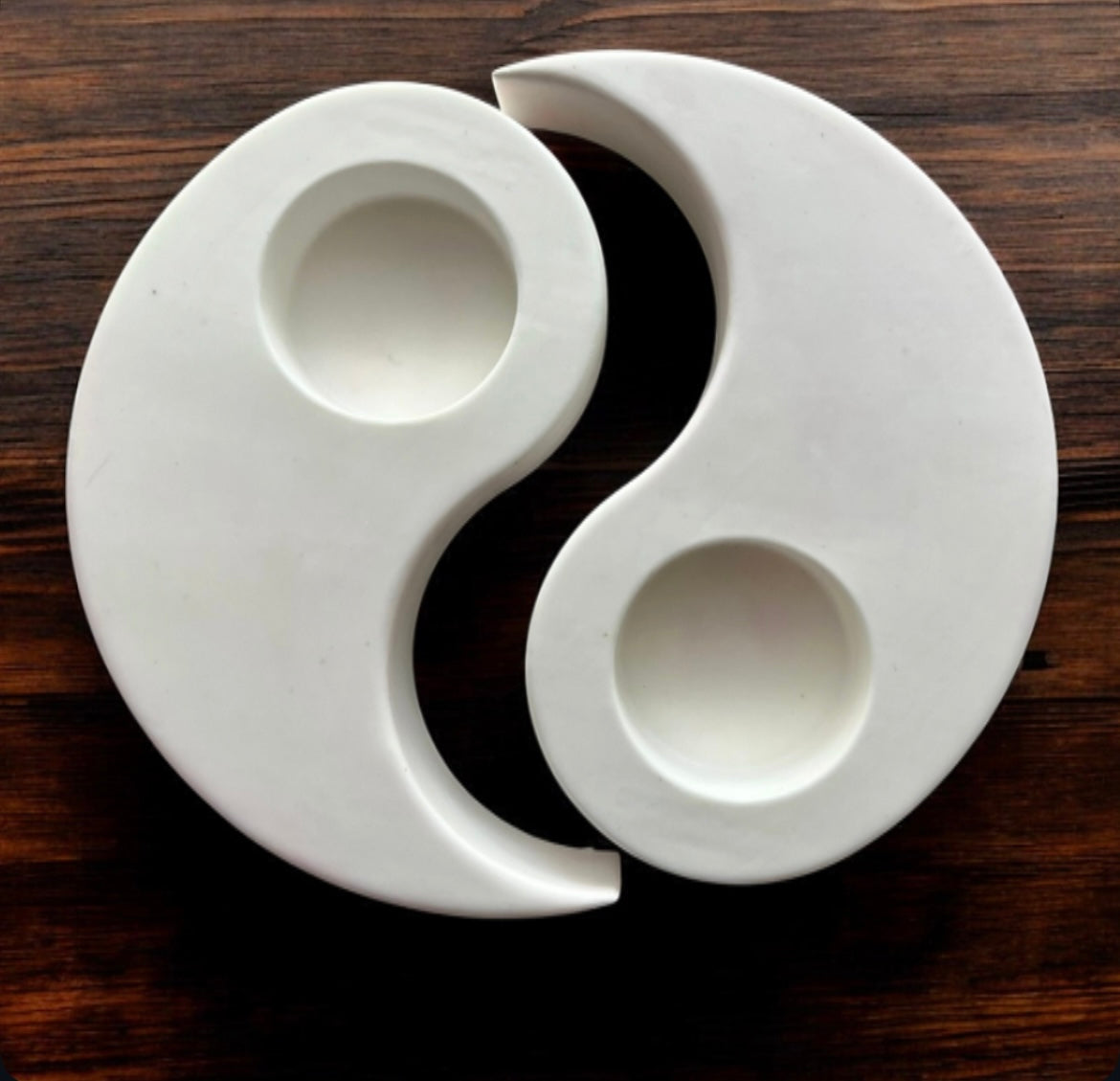 Yin Yang Tea Light holder