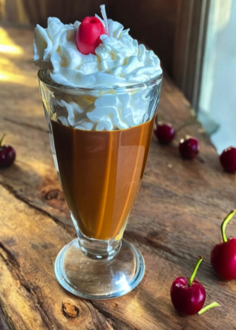 Chocolate and Vanilla milkshake
