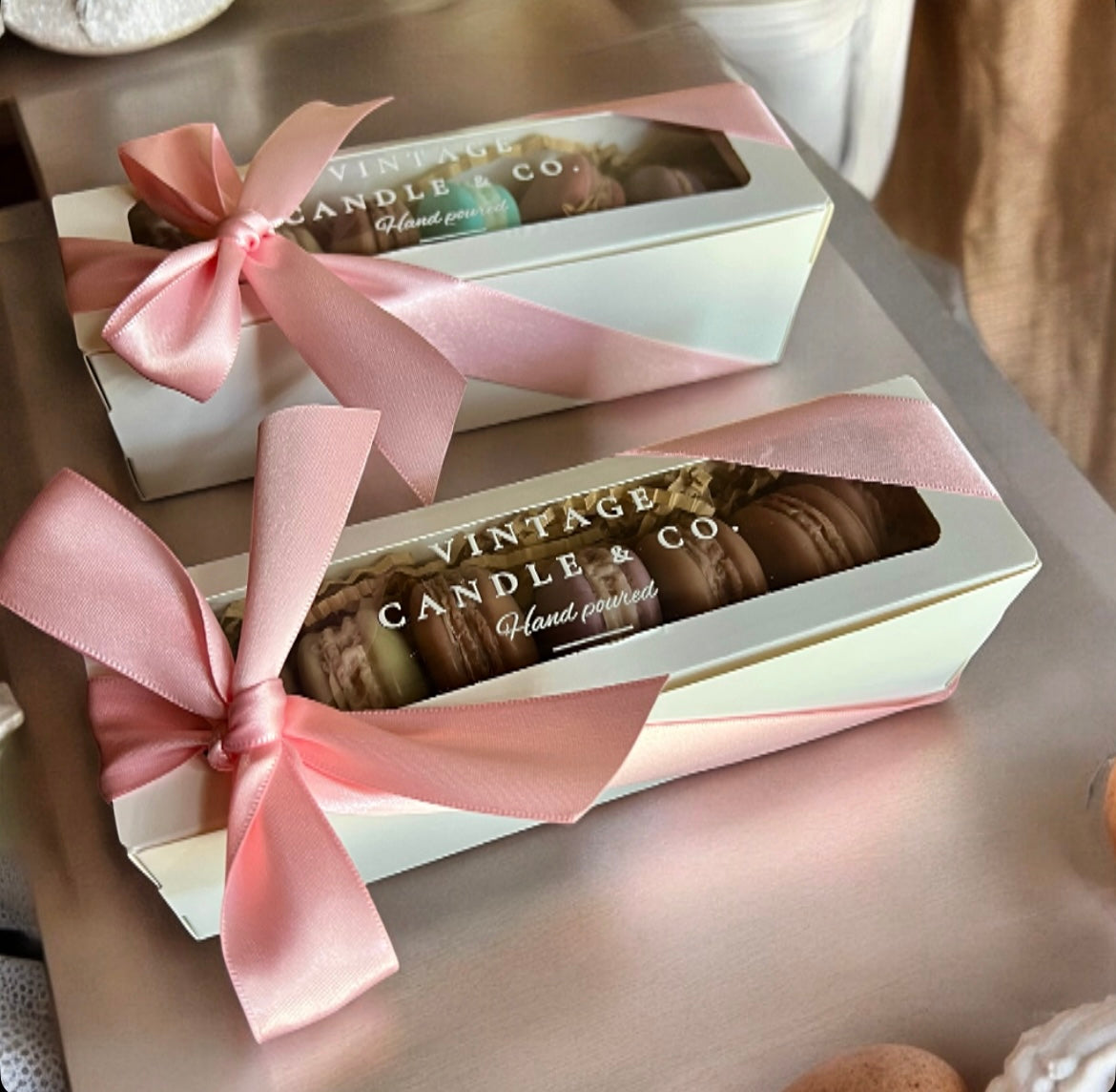 Handcrafted Assorted Set of 7 Macaroon Soaps