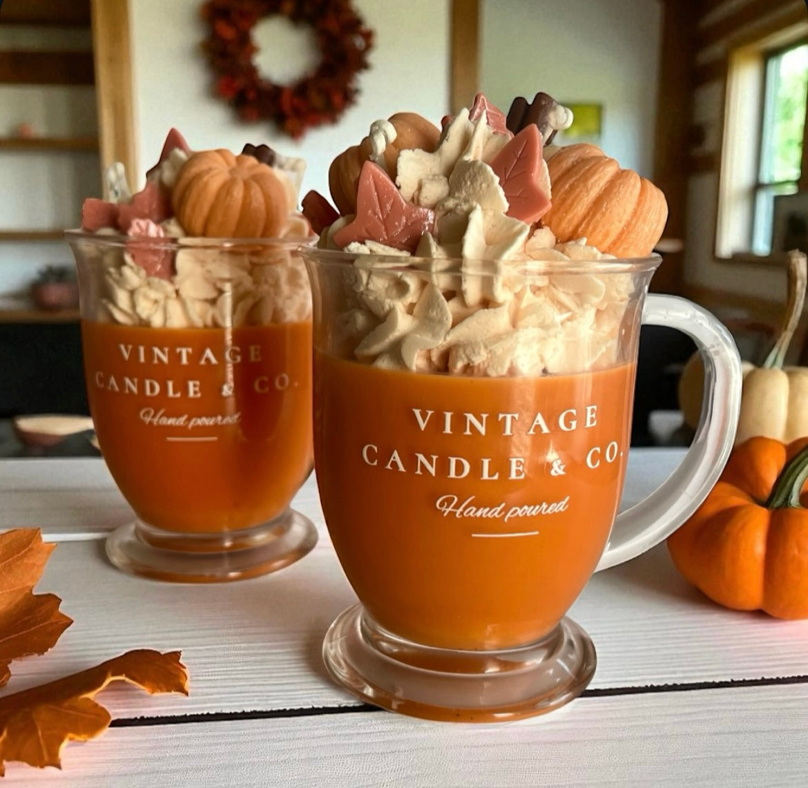Pumpkin Chai with Whipped Cream