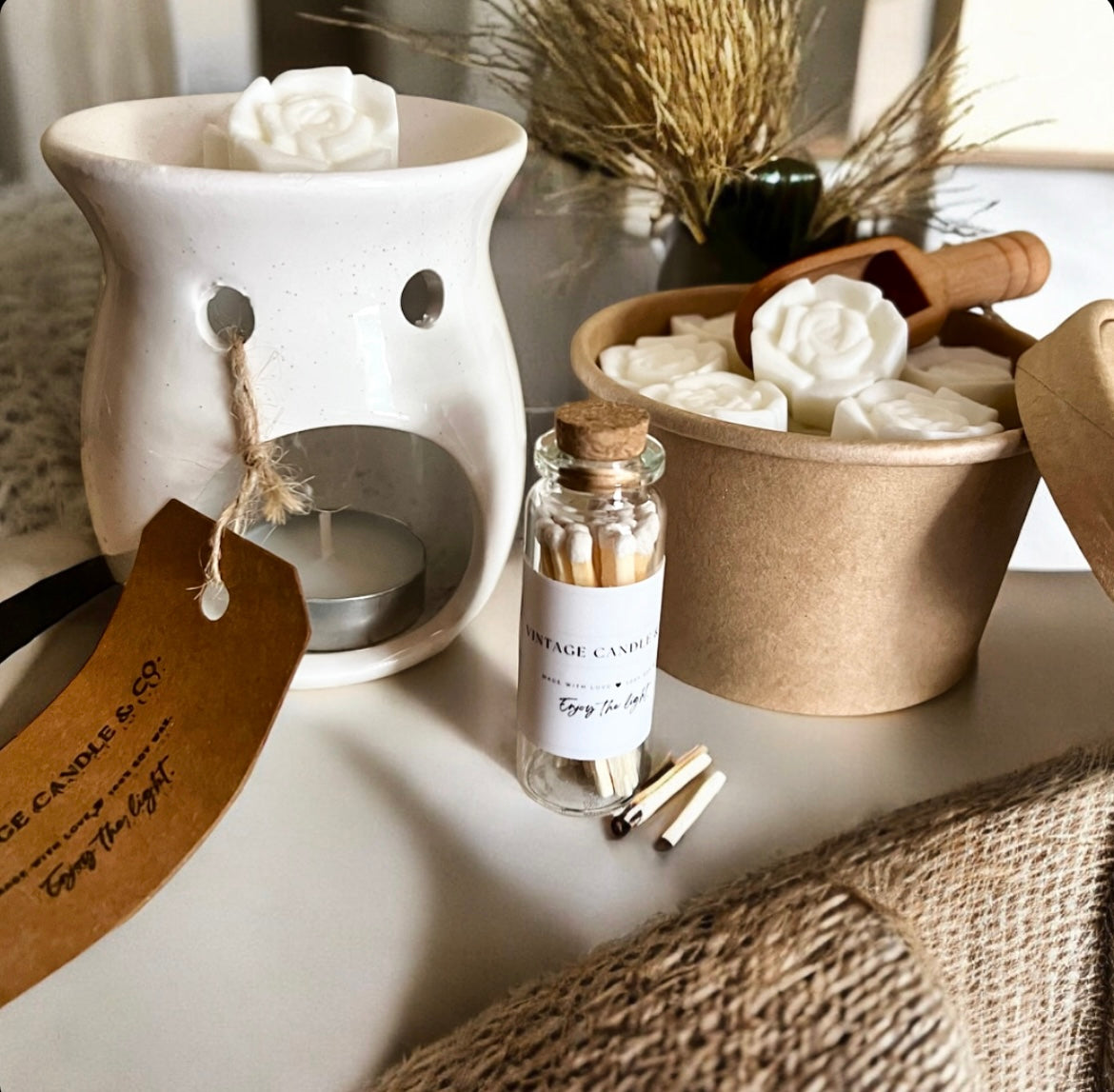 Bohemian Rose wax melts set