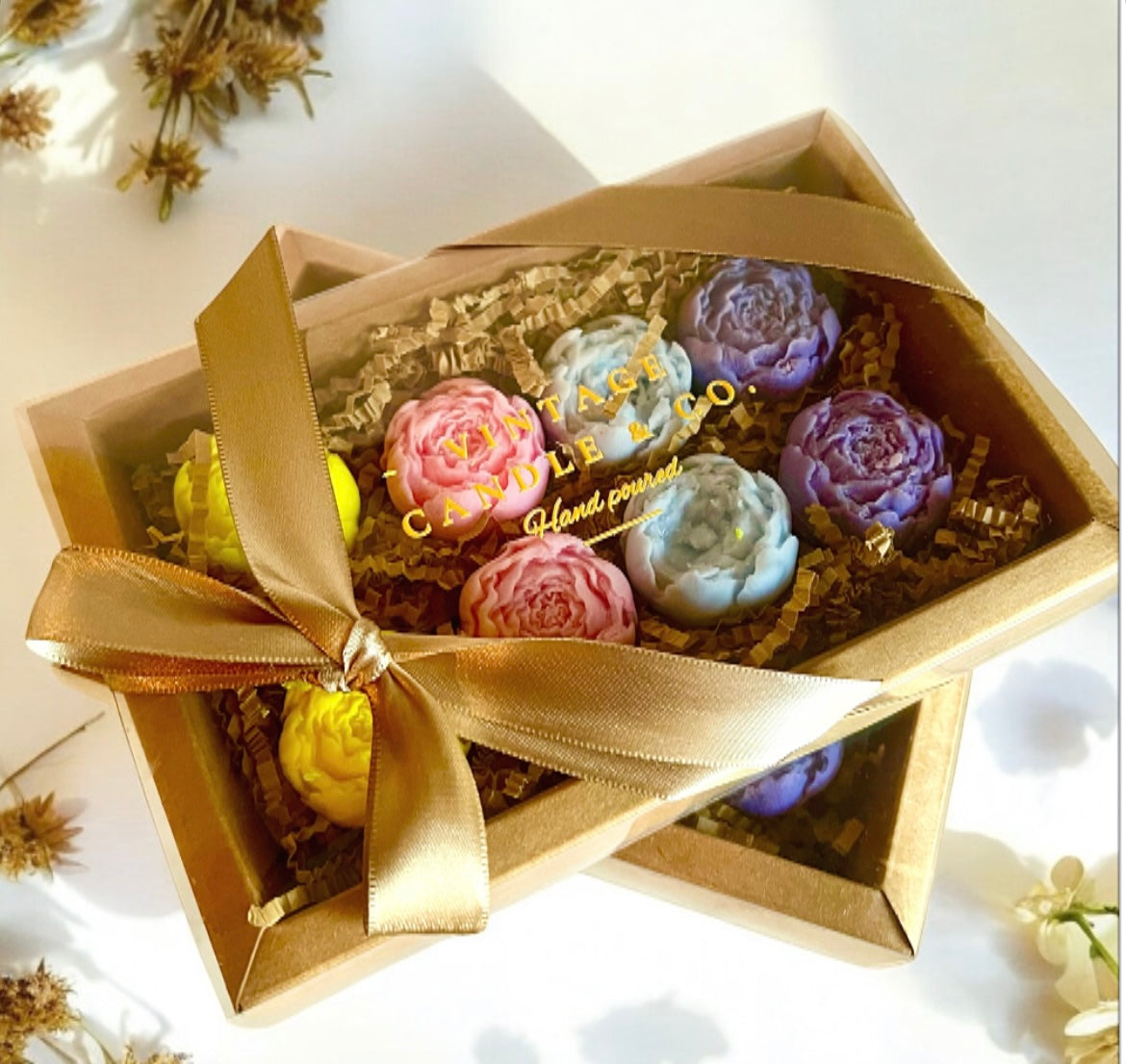 Peony wax melts set