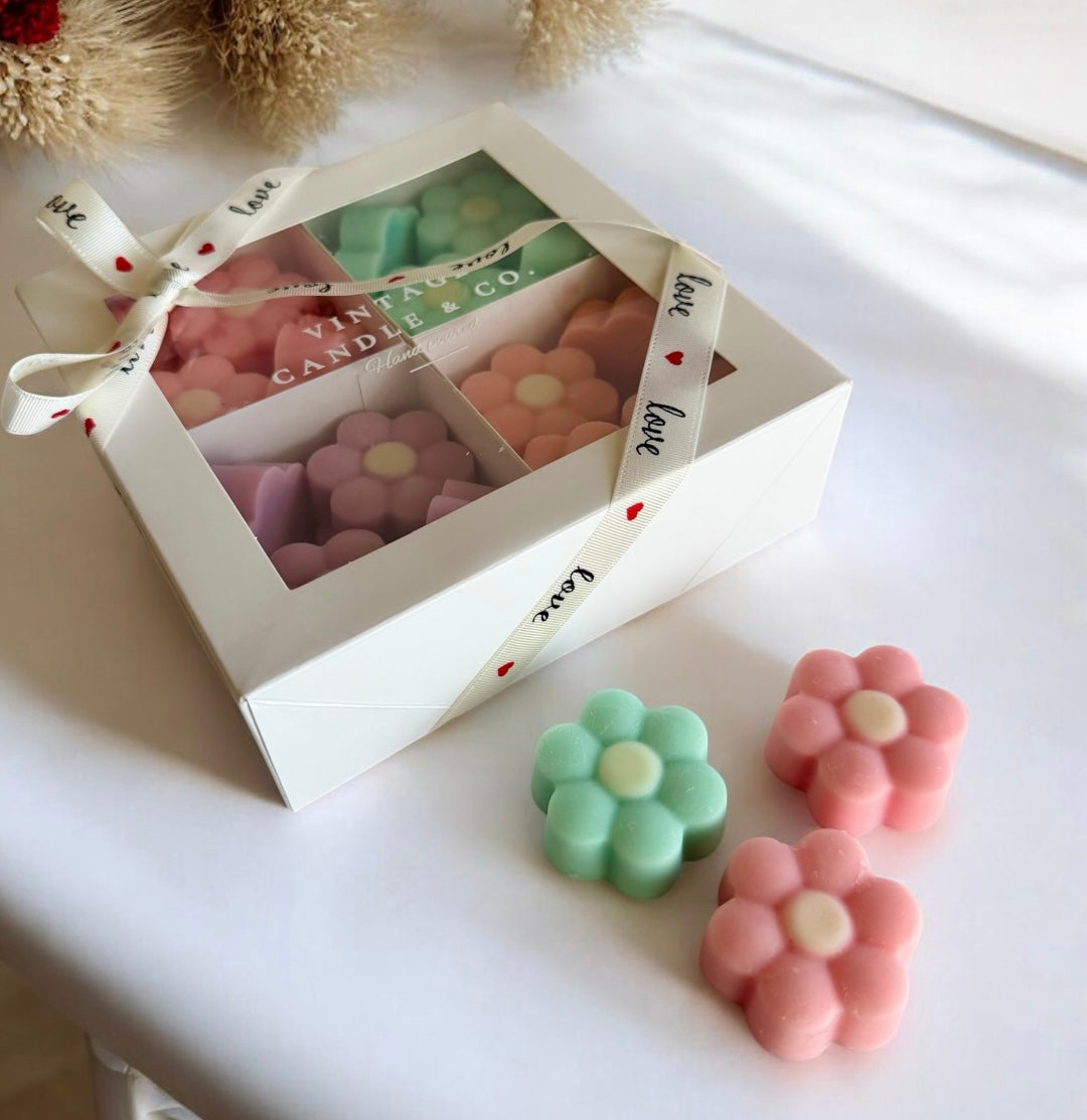 Flower wax melts