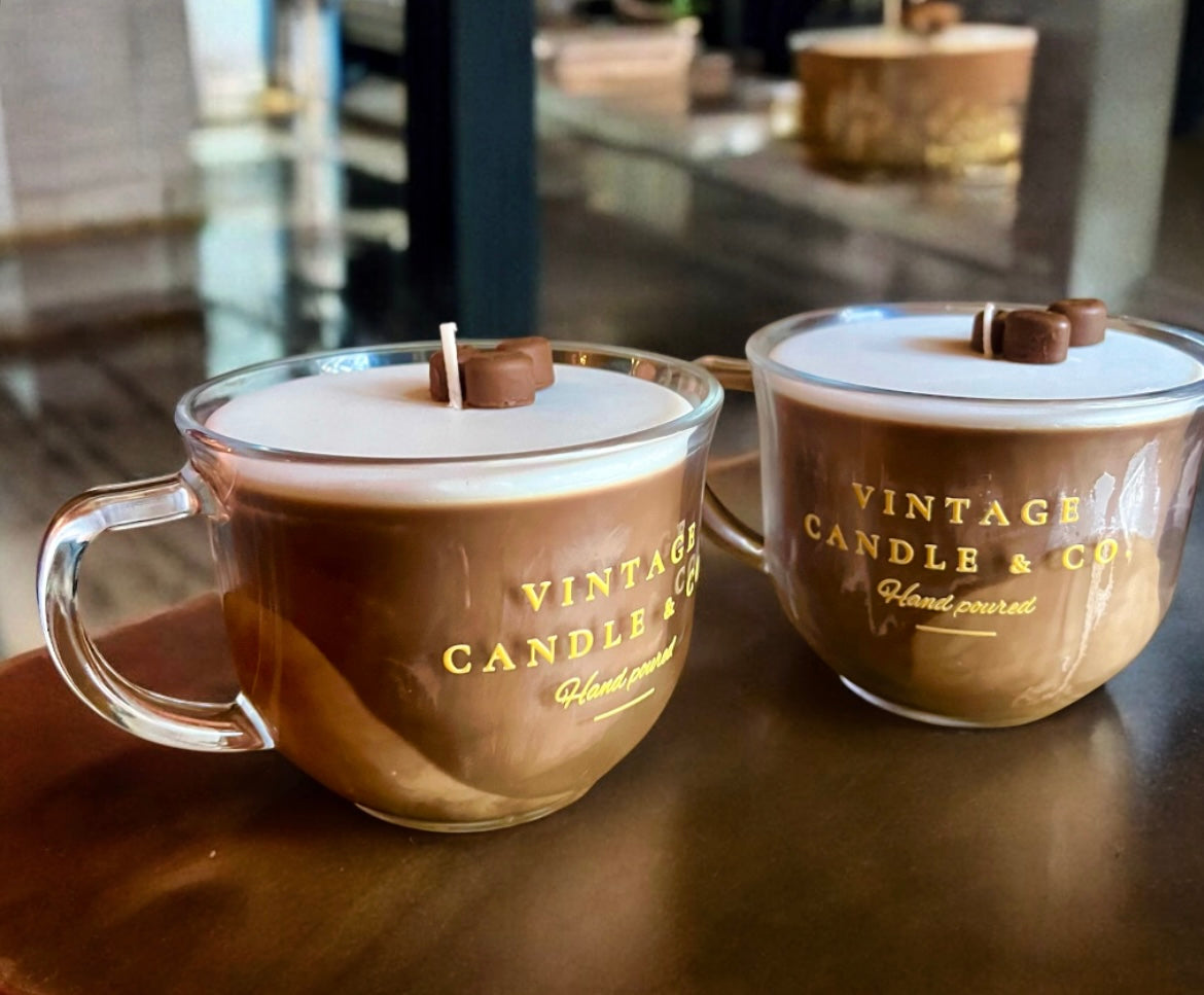 Coffee House mug candle