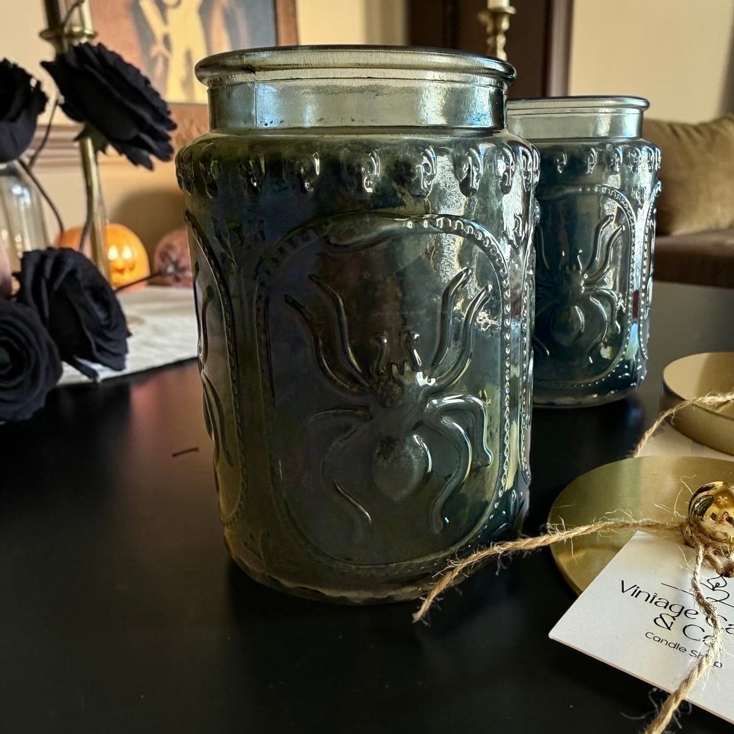 Spider candle
