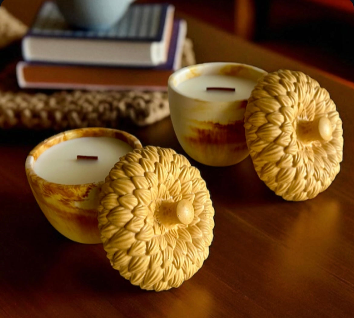 Acorn with lid (large)