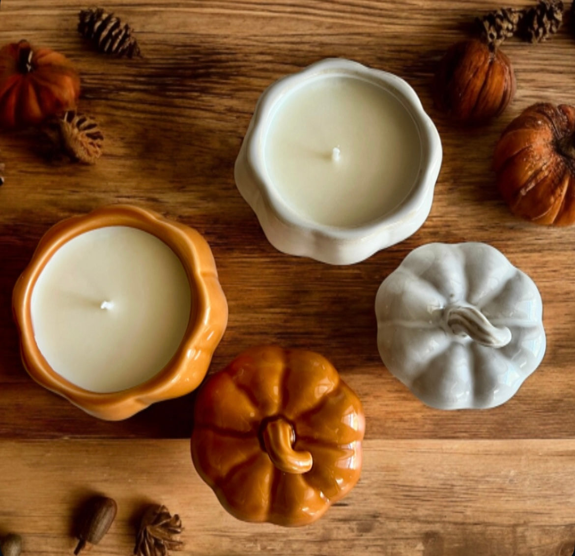 Small pumpkin with lid