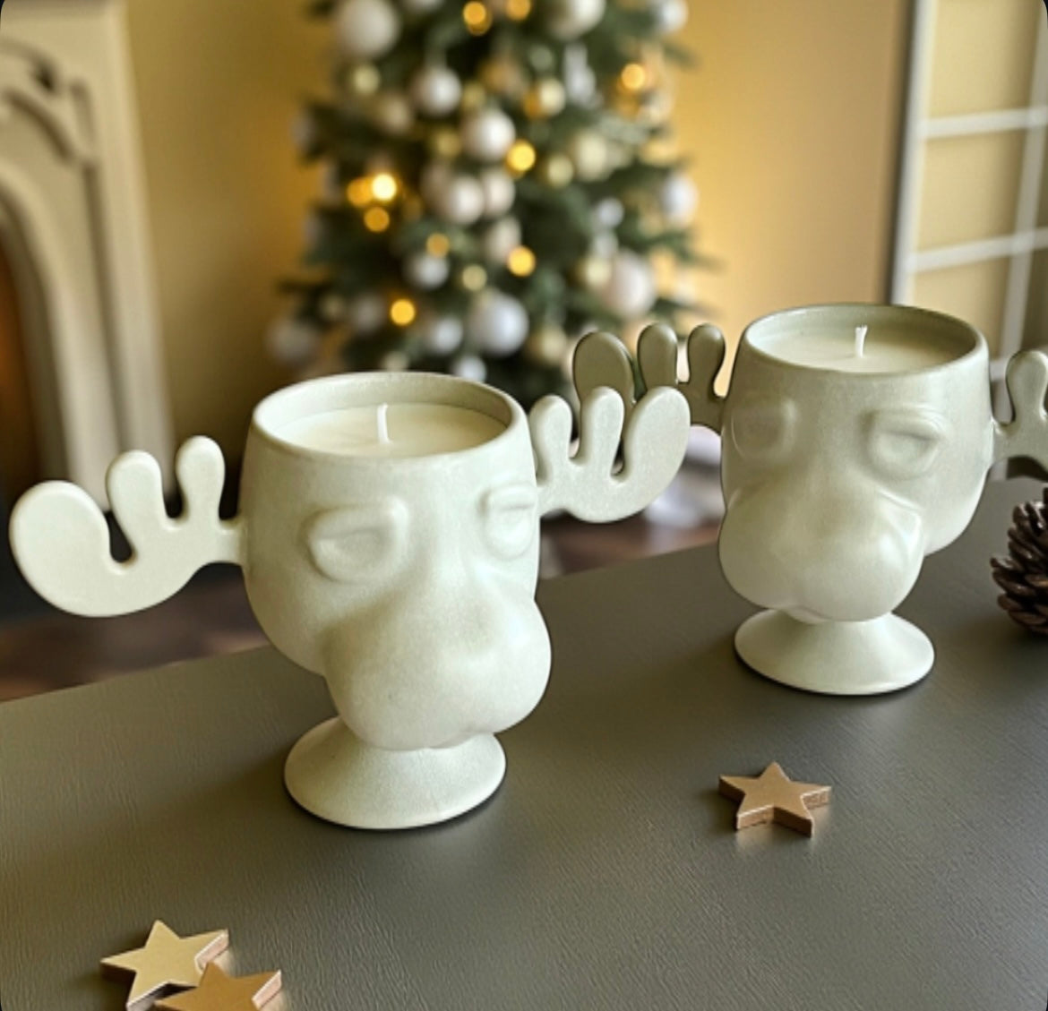 Ceramic reindeer