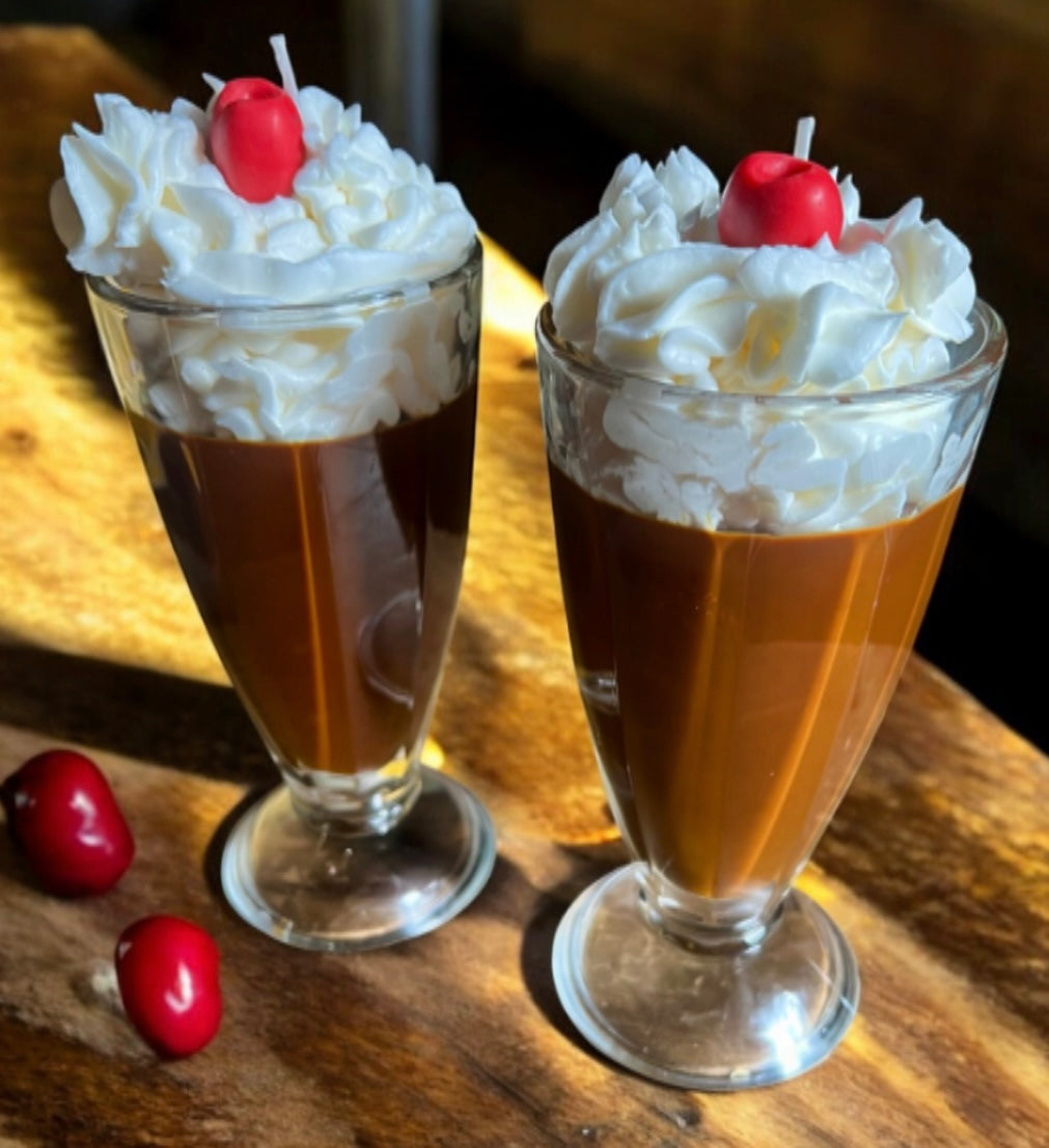 Chocolate and Vanilla milkshake