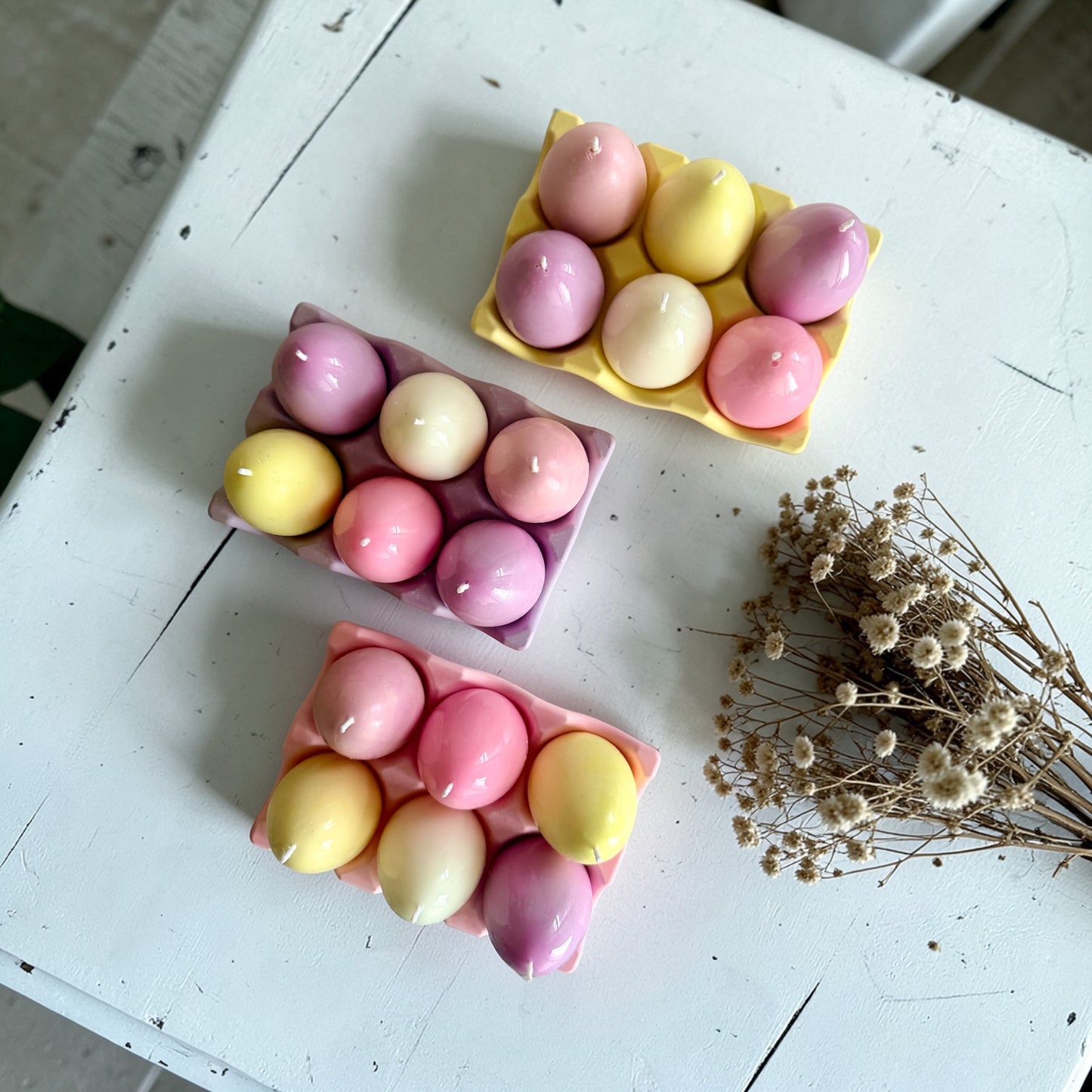 Hald dozen Eggs carton