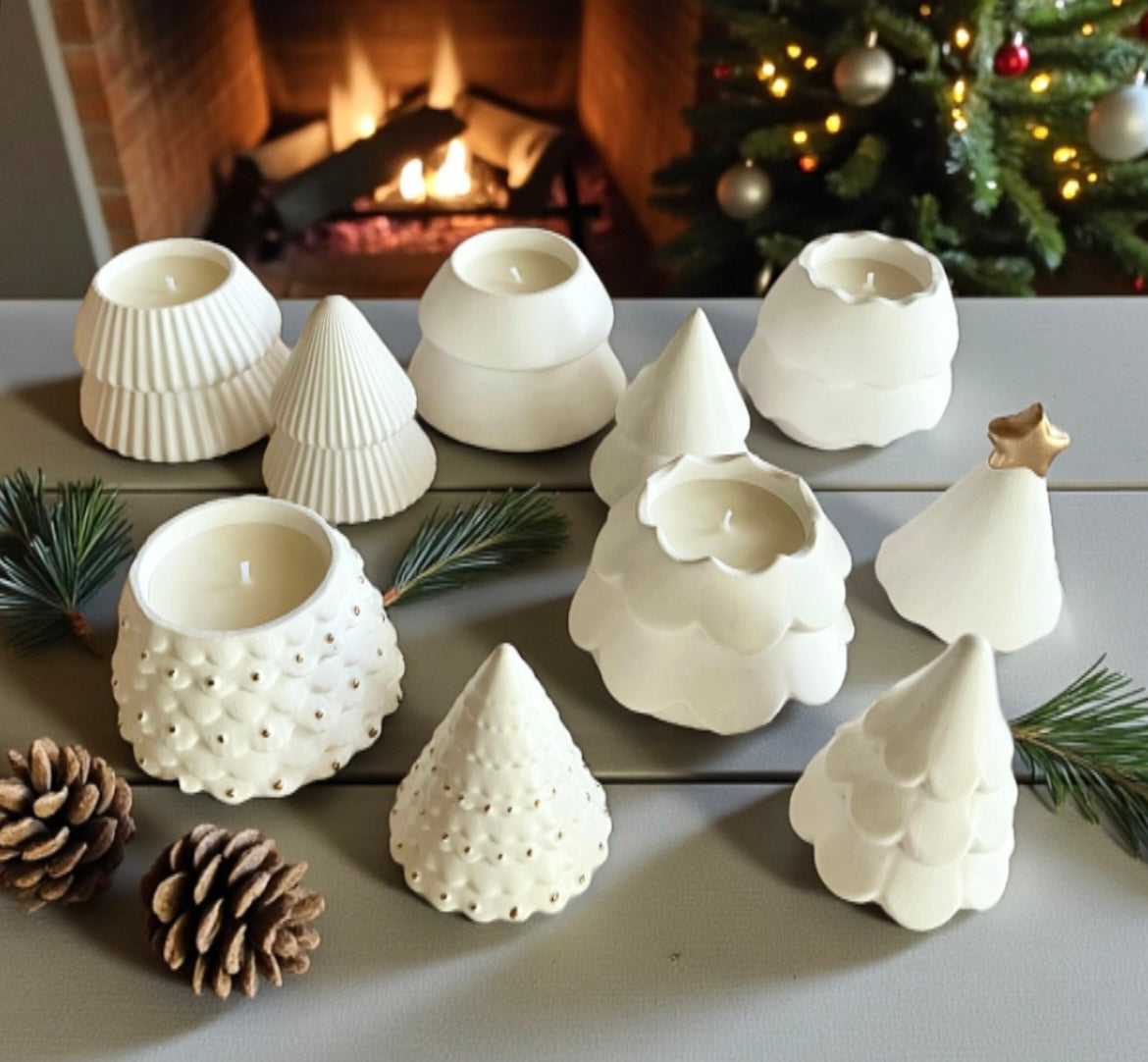 Christmas tree with lid