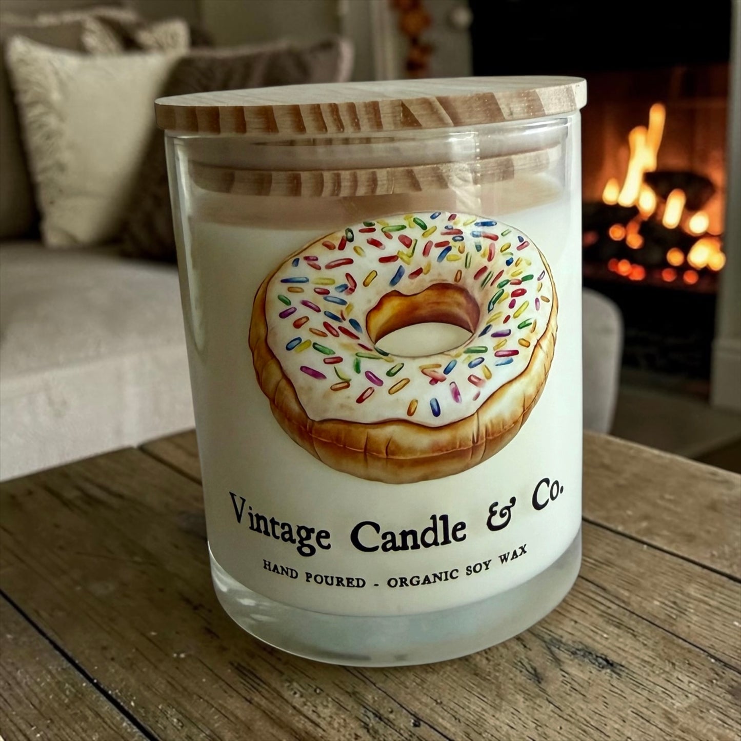 Donuts candles