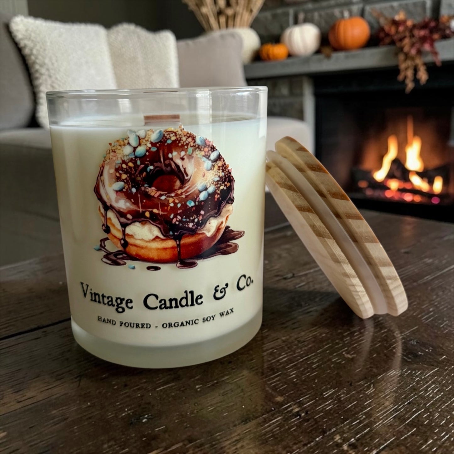 Donuts candles