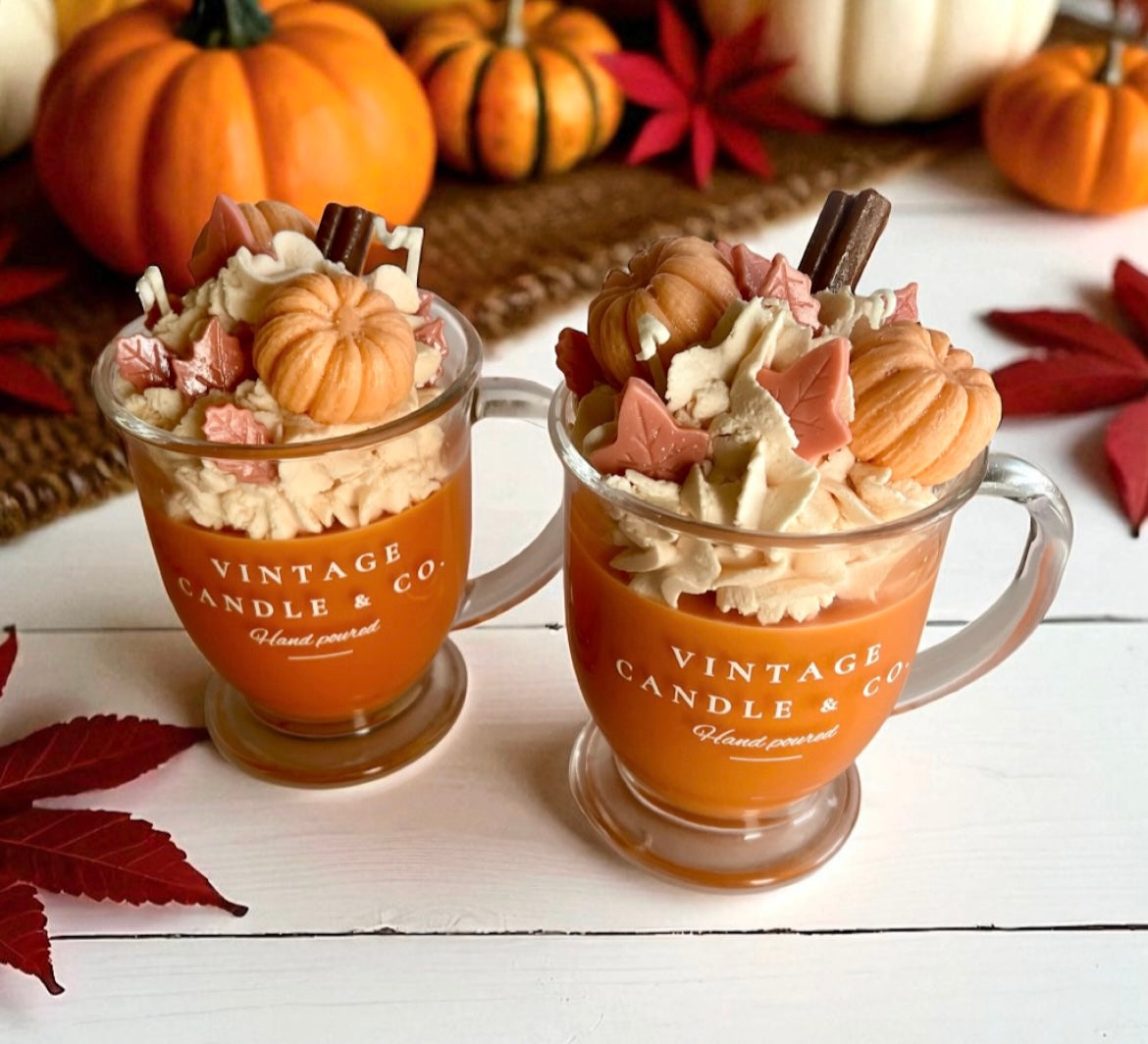 Pumpkin Chai with Whipped Cream