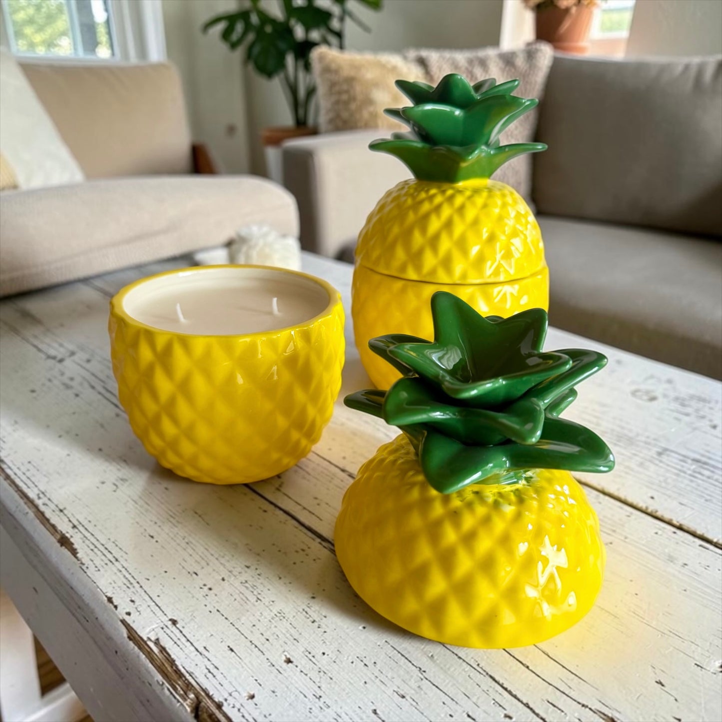 Pineapple with lid