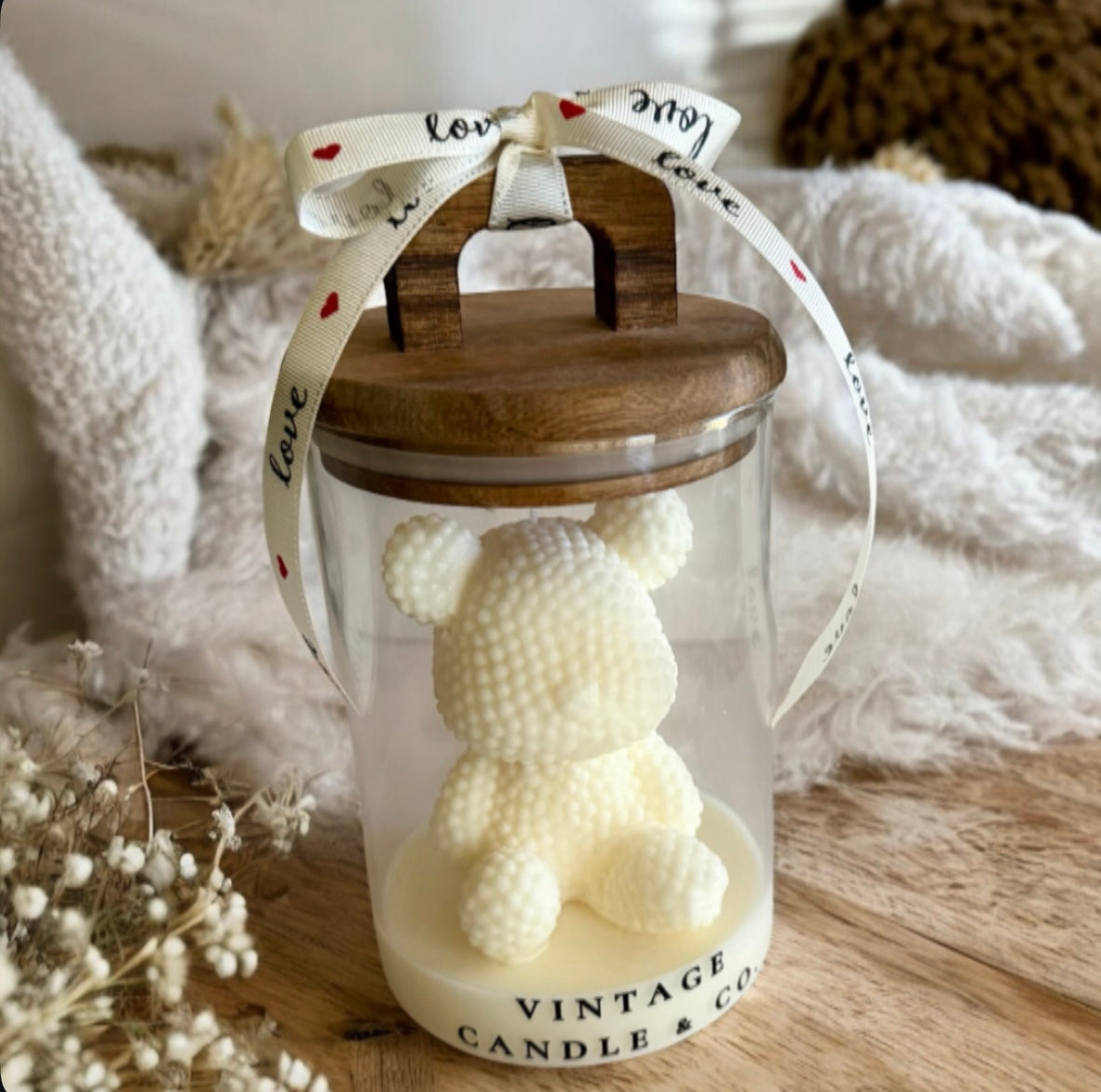 Teddy Bear in a jar