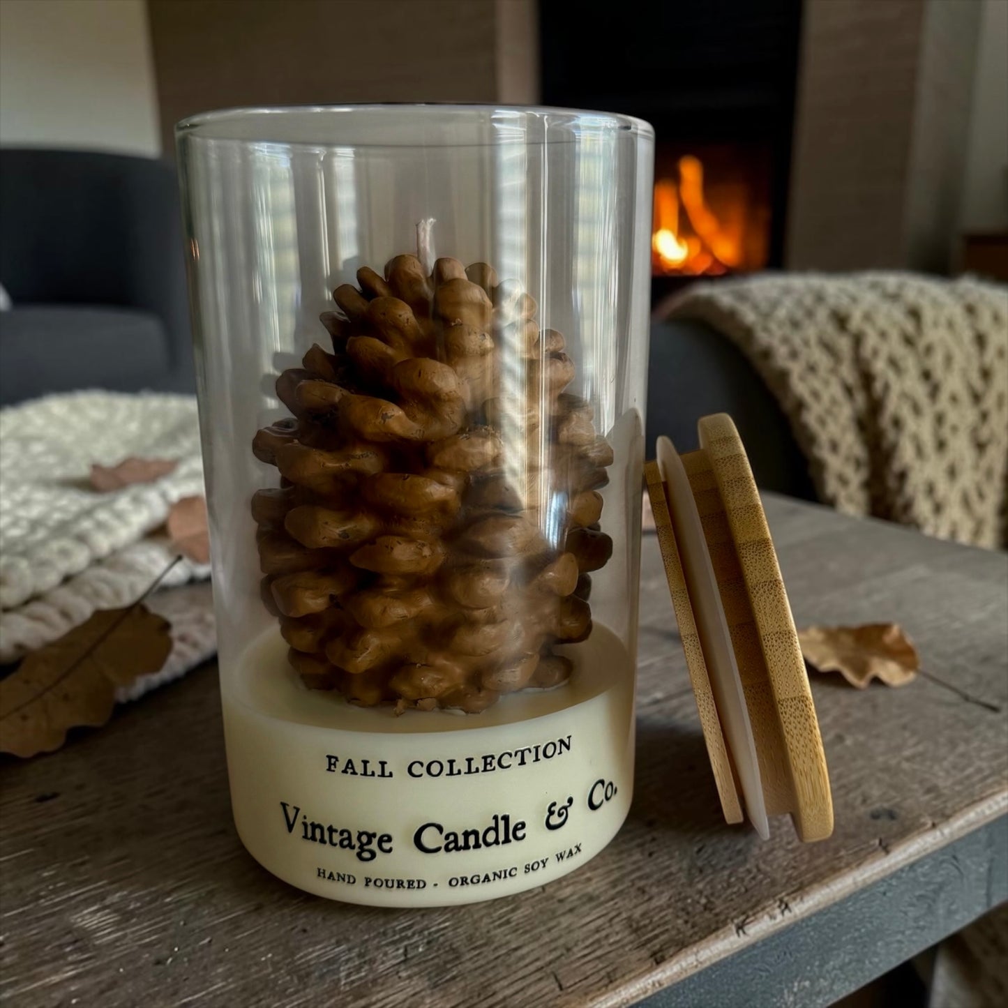 Pinecone in a jar