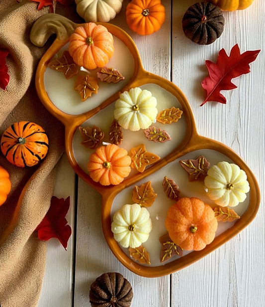 Golden pumpkins