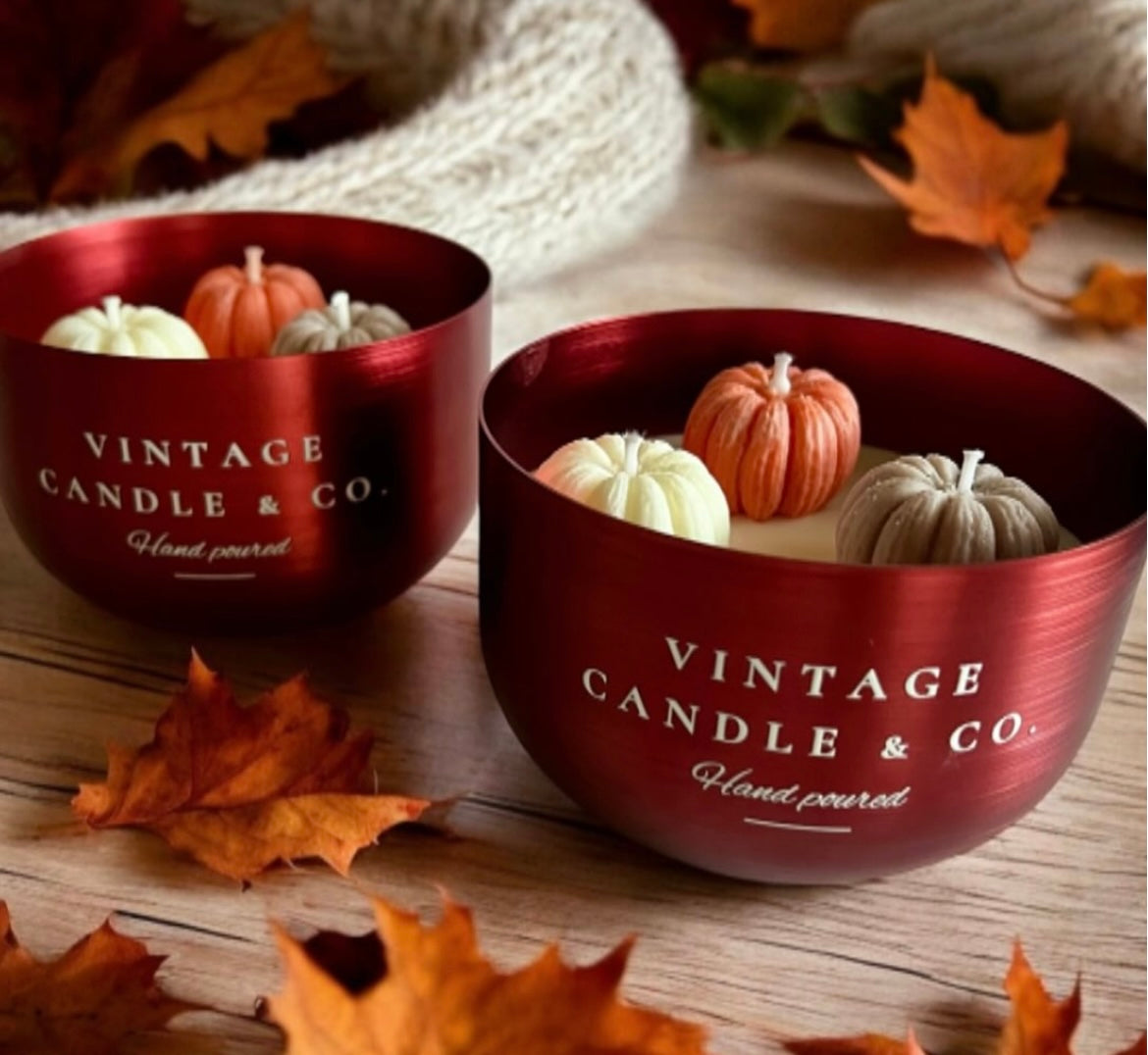 Three little pumpkins