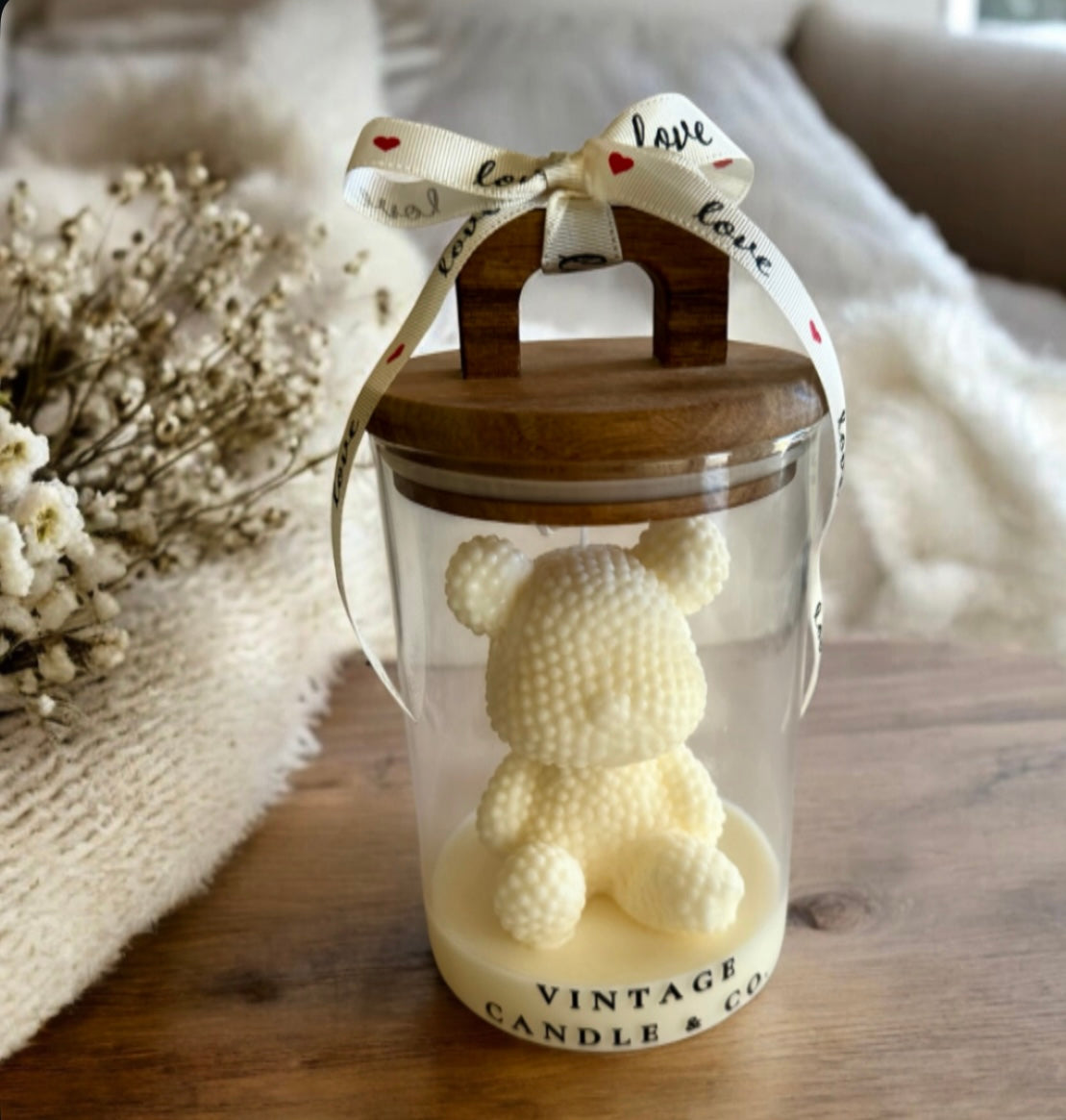 Teddy Bear in a jar