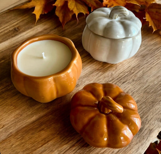 Small pumpkin with lid