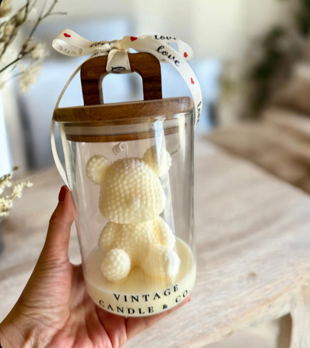 Teddy Bear in a jar