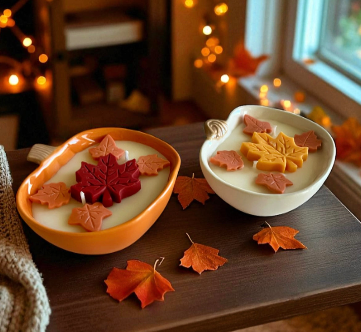 Pumpkin shaped duo