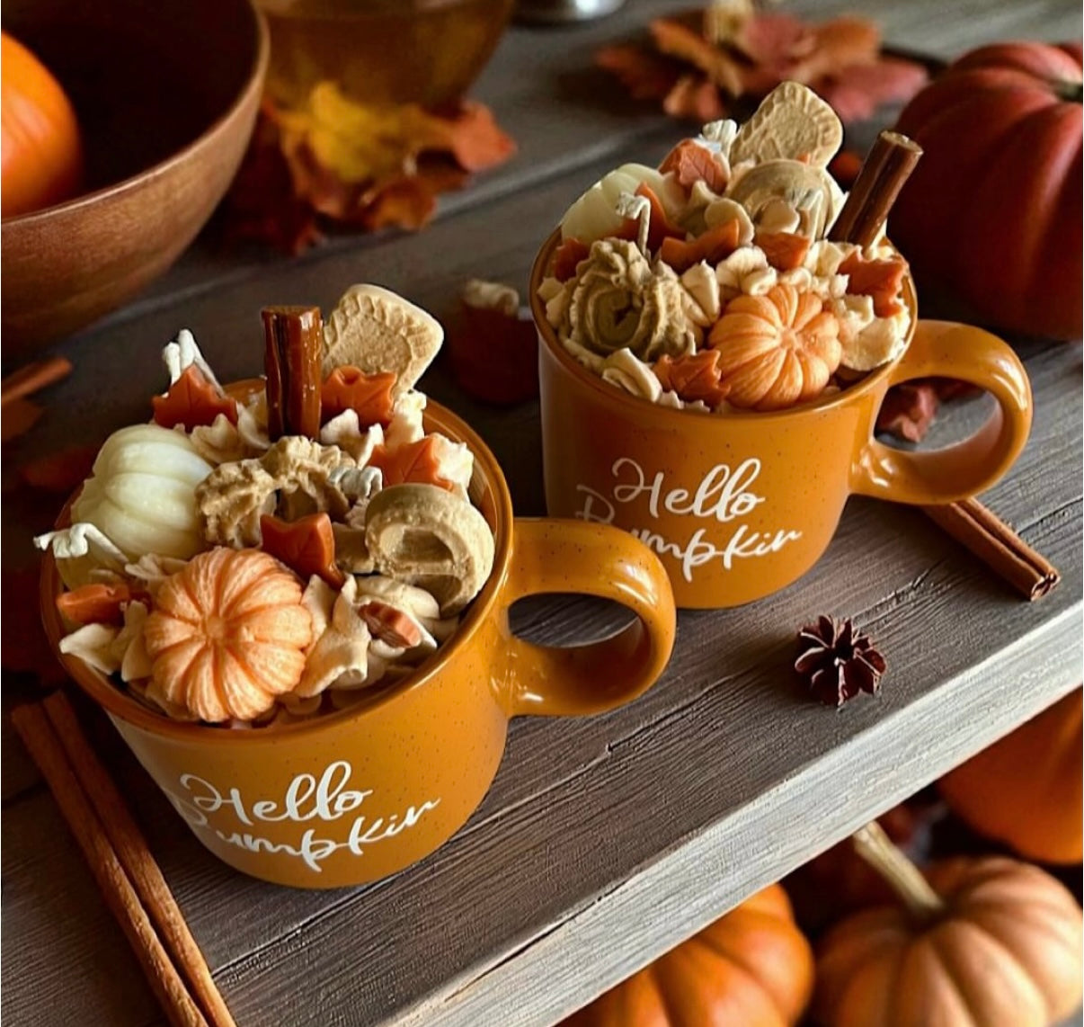 Hot spice pumpkin