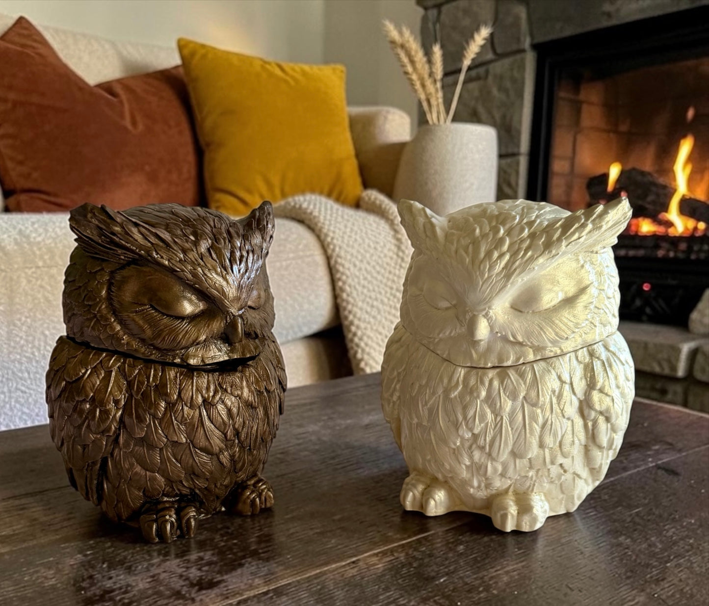 Owl with lid