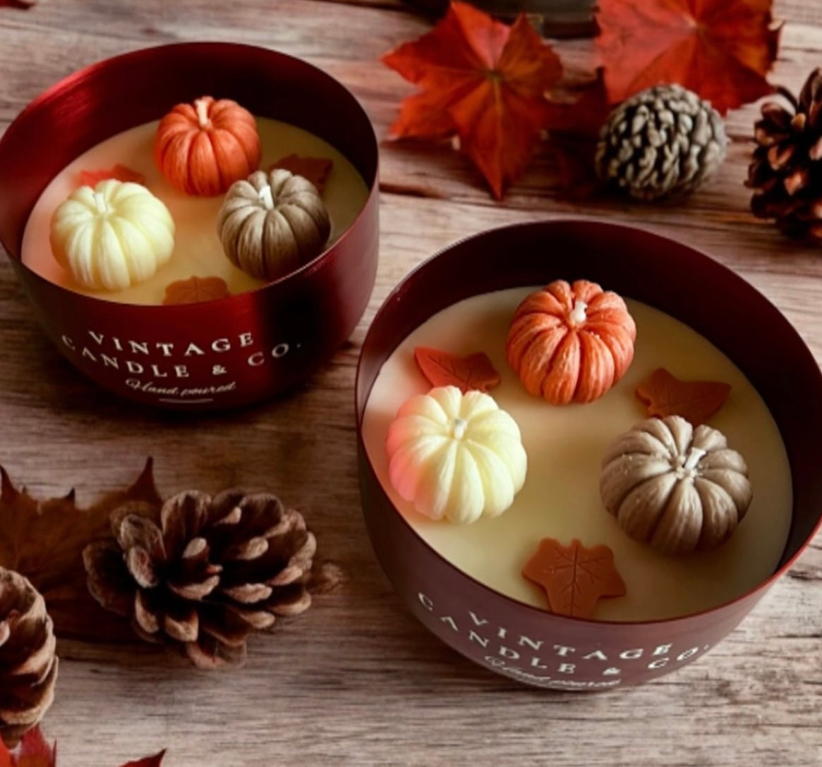 Three little pumpkins