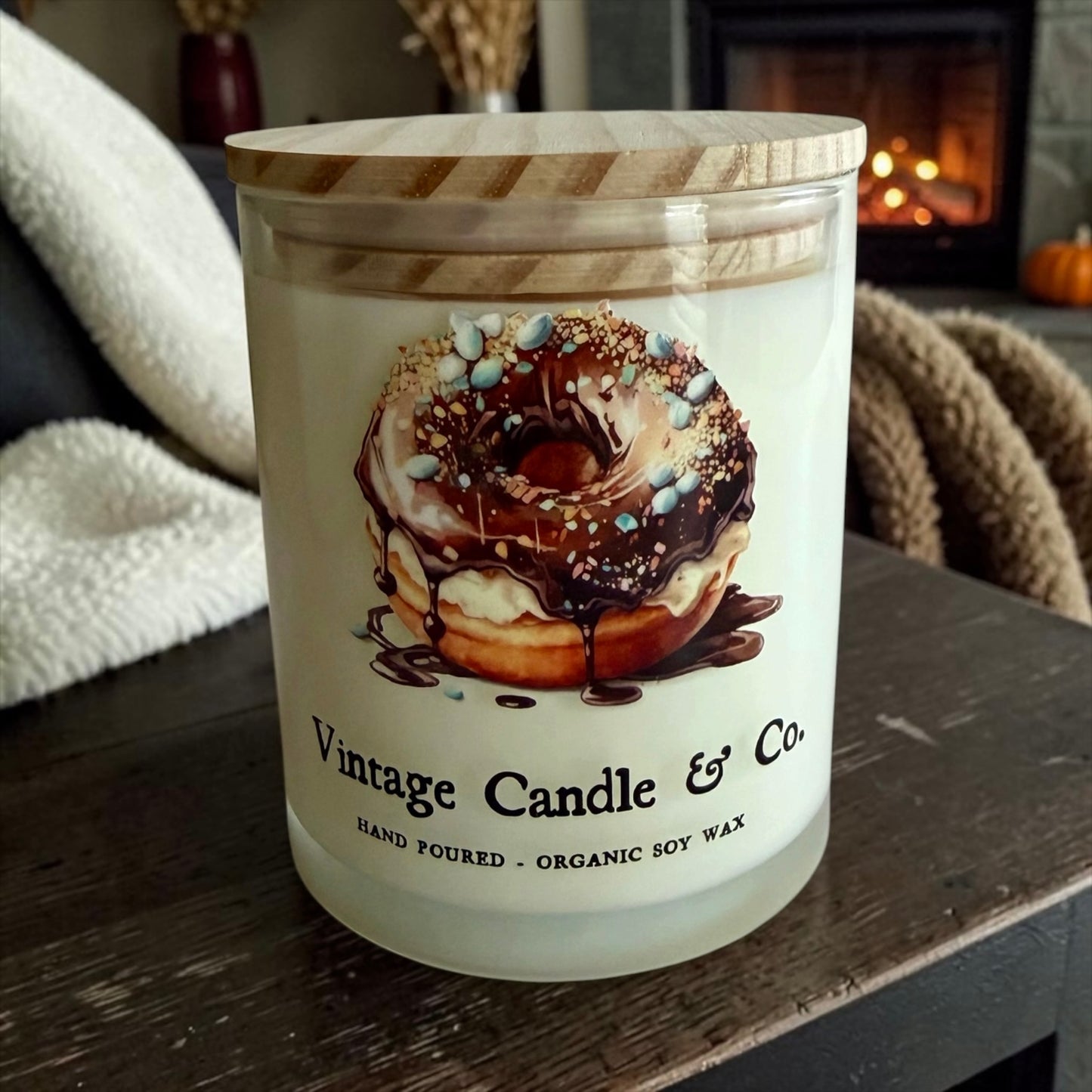 Donuts candles