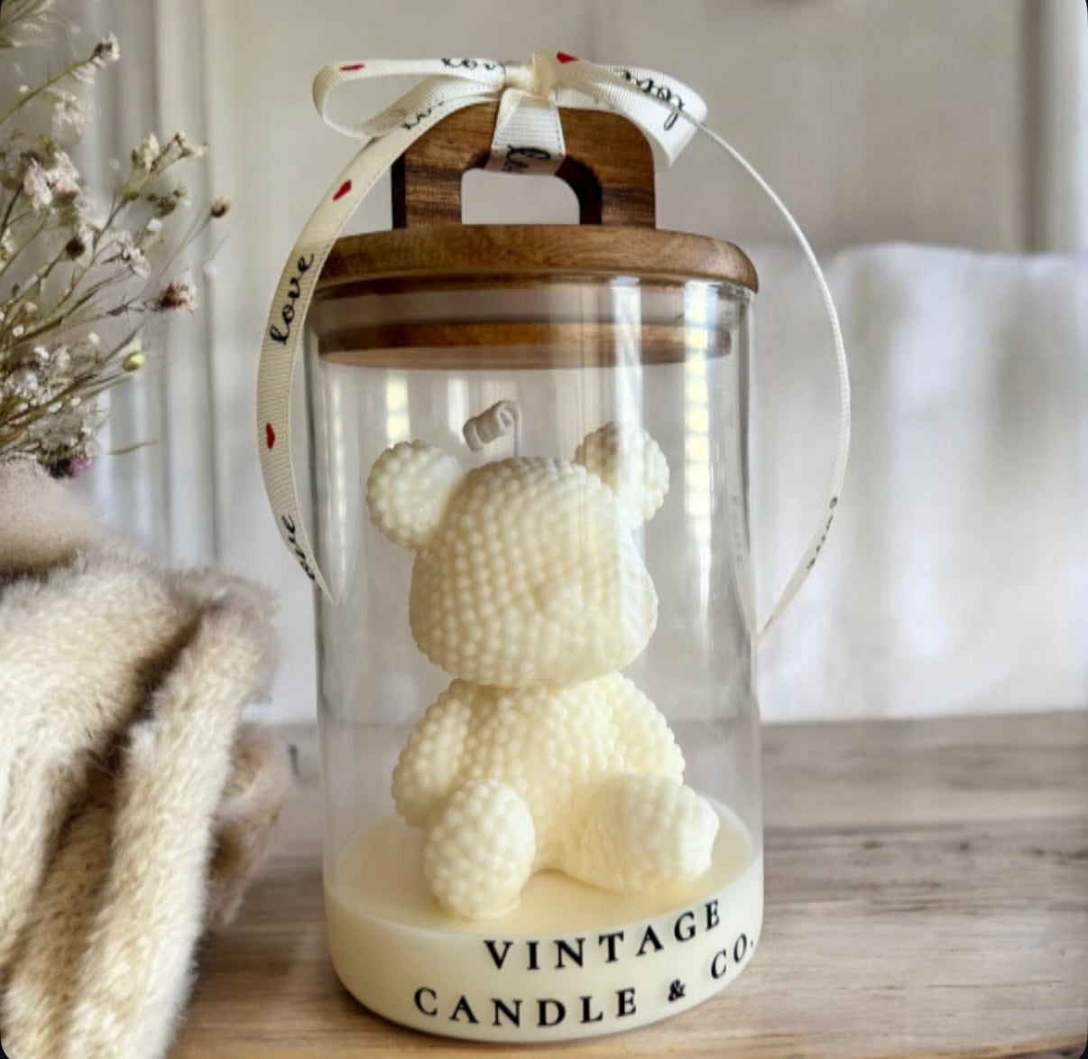 Teddy Bear in a jar