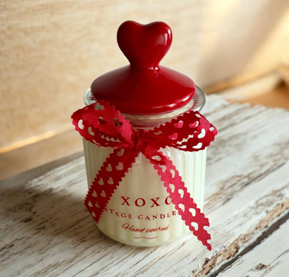 Heart candle