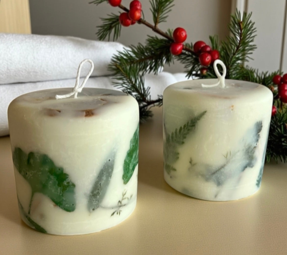 Christmas spa day set