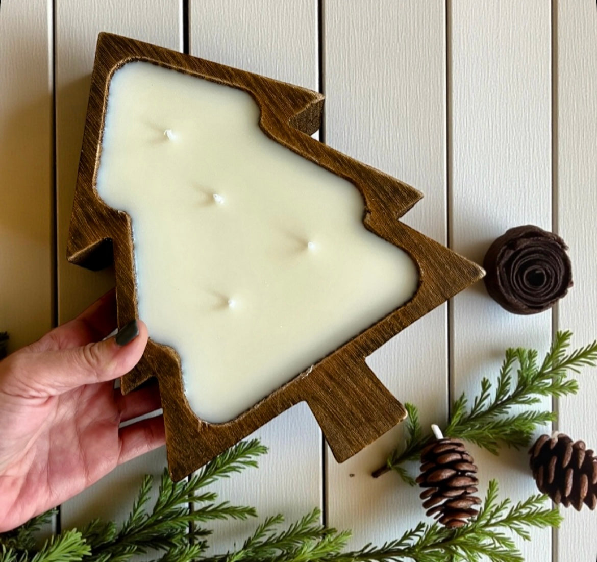 Wooden Christmas tree