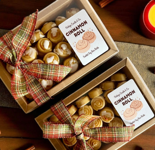 Cinnamon rolls wax melts set
