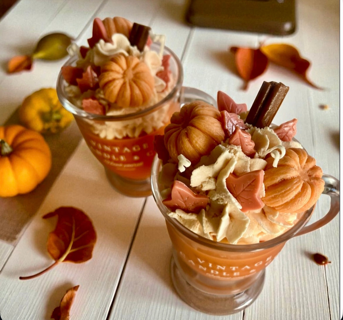 Pumpkin Chai with Whipped Cream