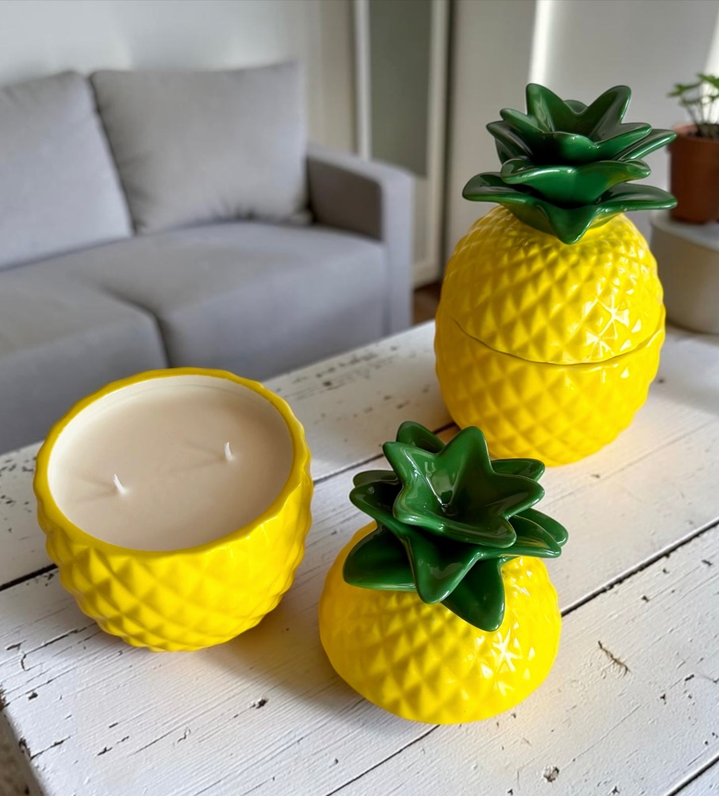 Pineapple with lid