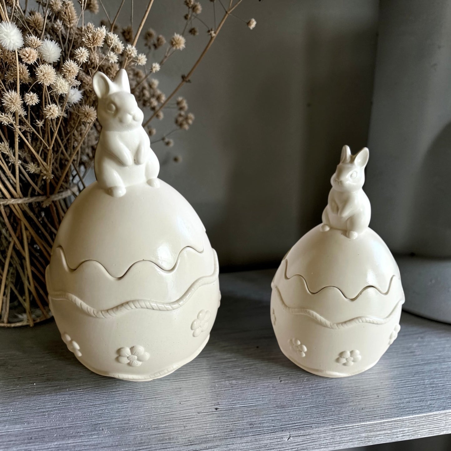 Easter Egg Bunny with Lid large (7 Oz.)