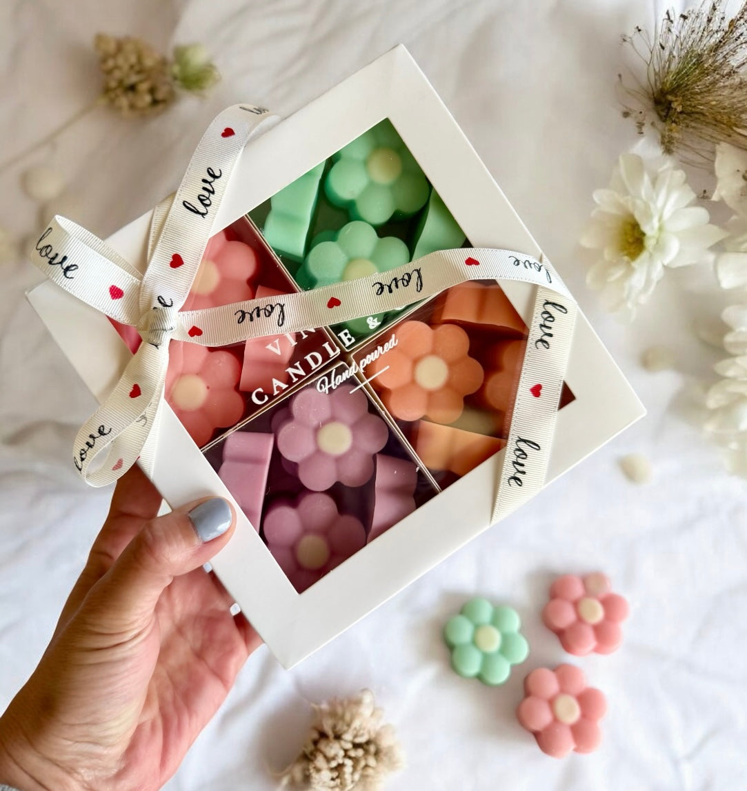 Flower wax melts