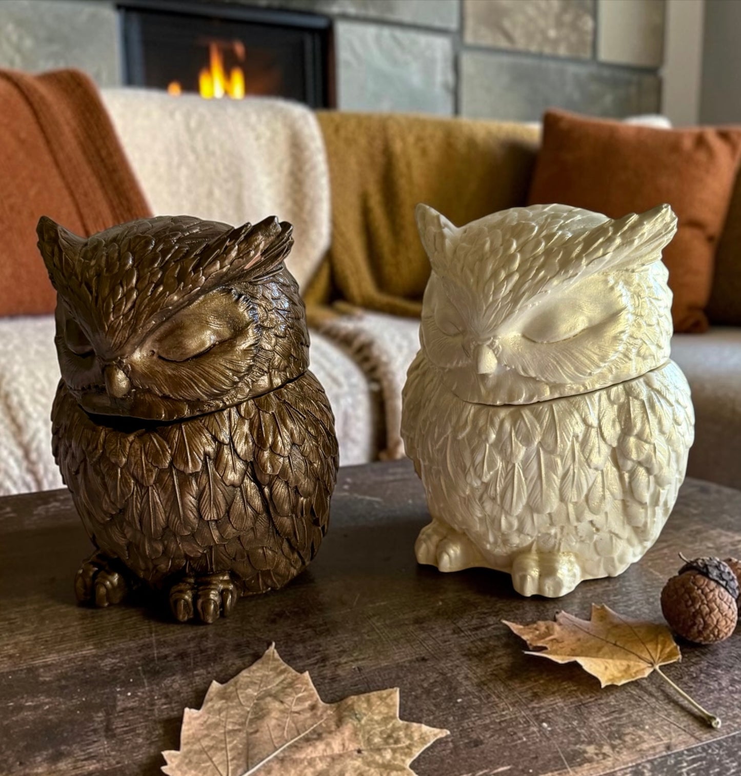 Owl with lid