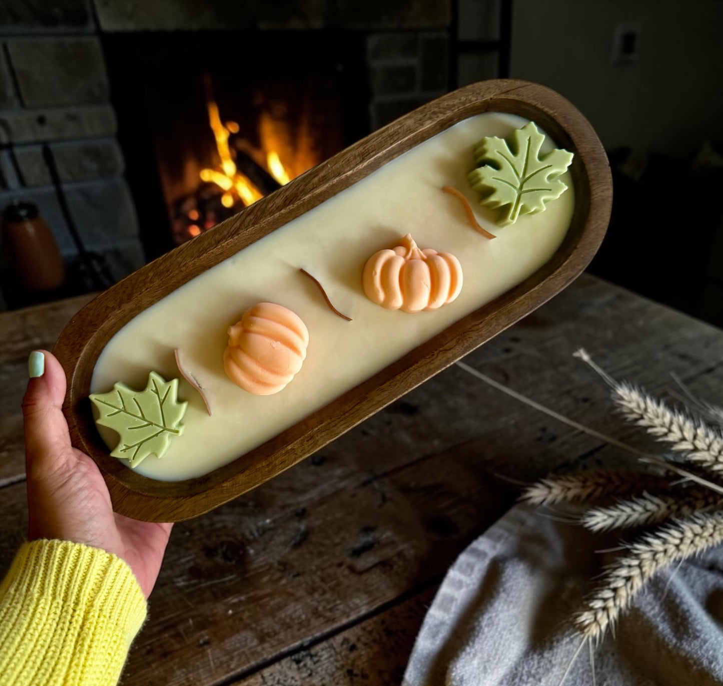 XL fall candle