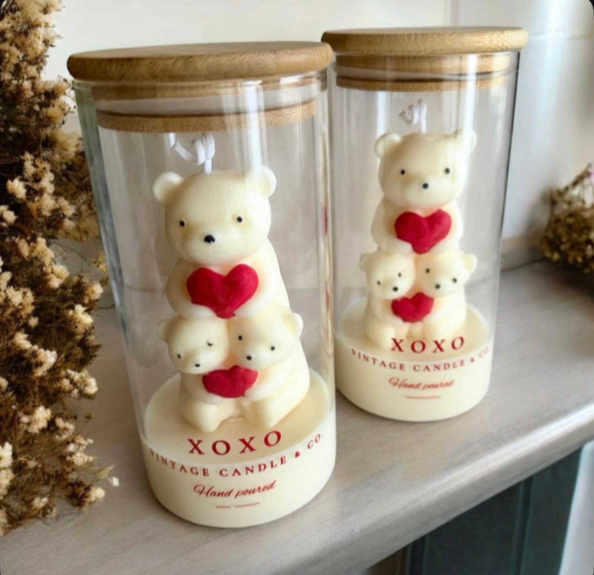 Triple teddy bear