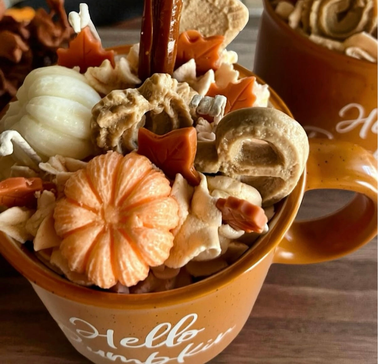 Hot spice pumpkin