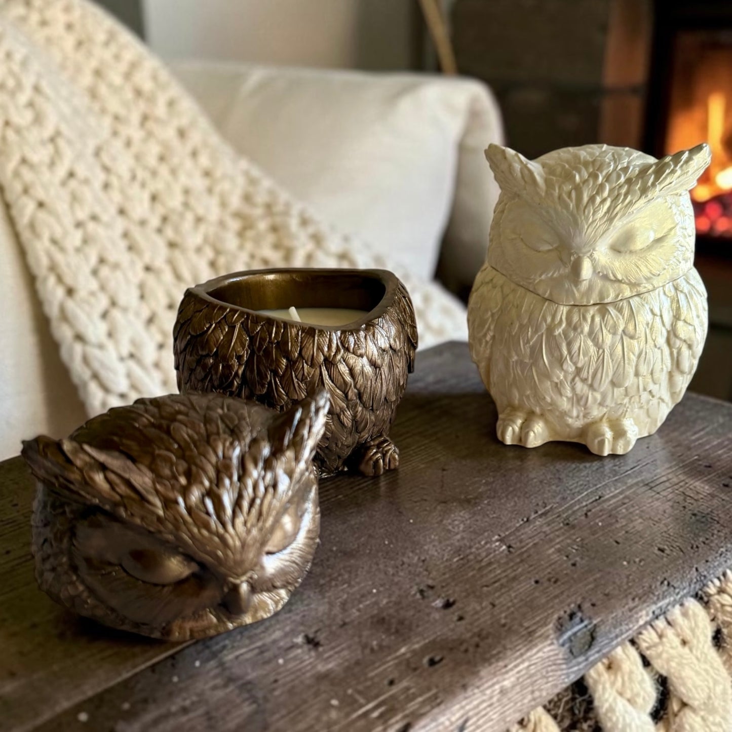Owl with lid
